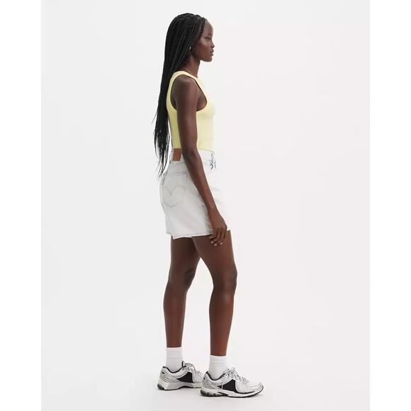 Levi's Vintage Inspired Lt Wash Coastal Denim Baggy Jean Short, Size 26, NWT - Picture 2 of 10